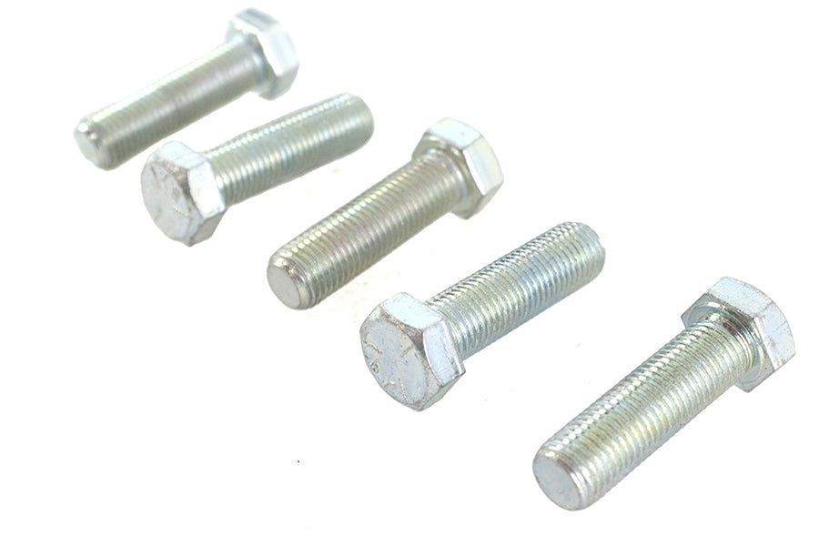 Zinc Hex Cap Bolts 7/16-20 x 1-1/2