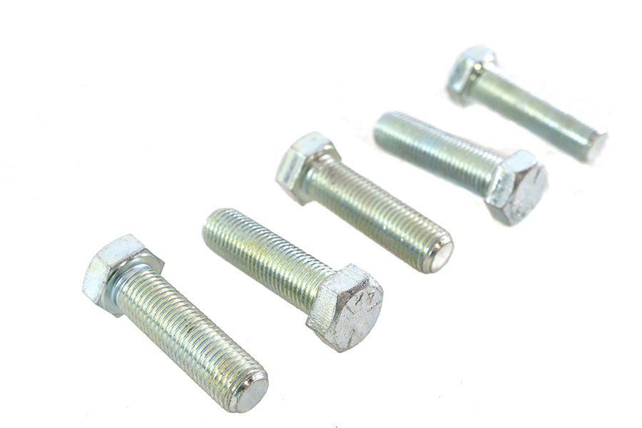 Zinc Hex Cap Bolts 7/16-20 x 1-1/2
