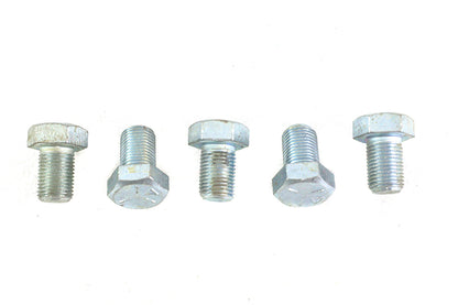 Zinc Hex Cap Bolts 1/2-20 x 3/4