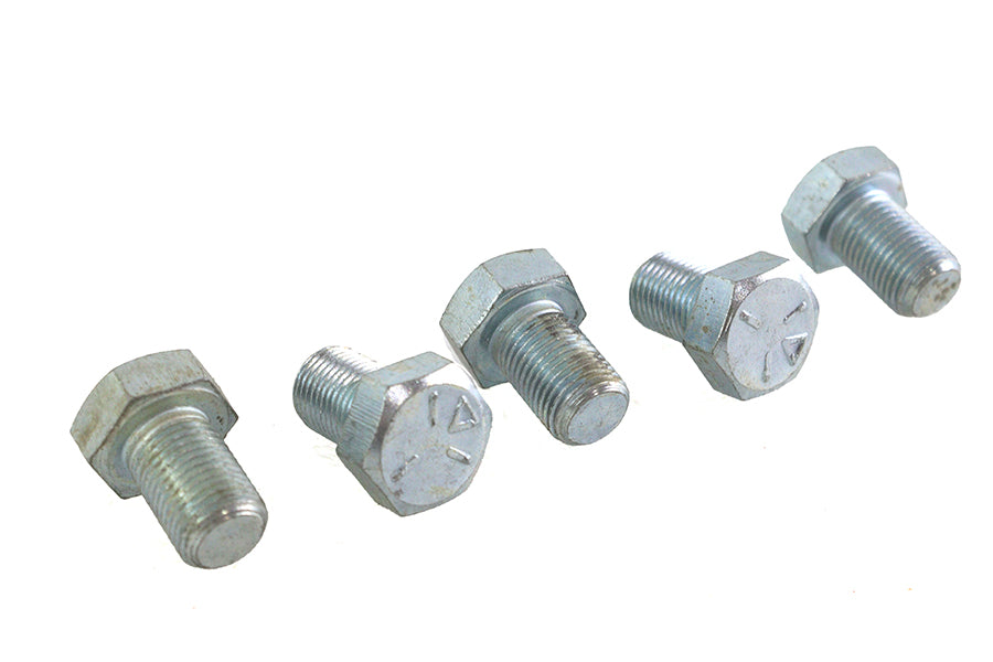 Zinc Hex Cap Bolts 1/2-20 x 3/4