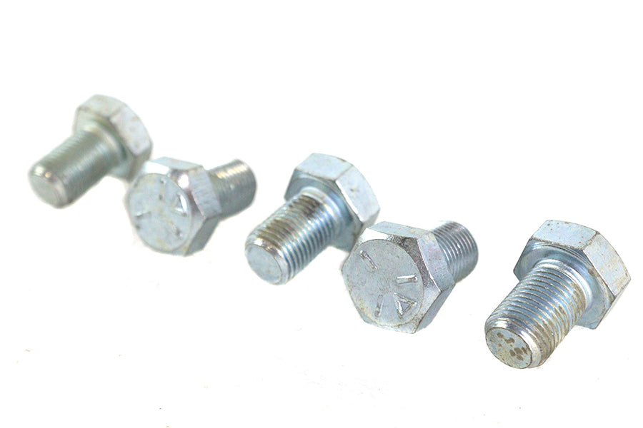 Zinc Hex Cap Bolts 1/2-20 x 3/4
