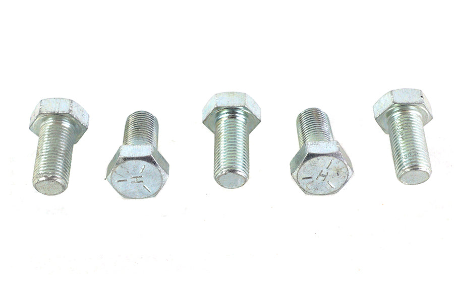 Zinc Hex Cap Bolts 1/2-20 x 1