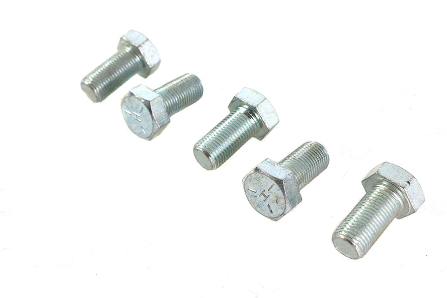 Zinc Hex Cap Bolts 1/2-20 x 1