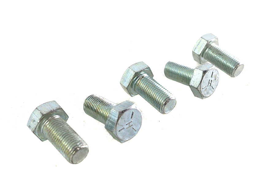 Zinc Hex Cap Bolts 1/2-20 x 1