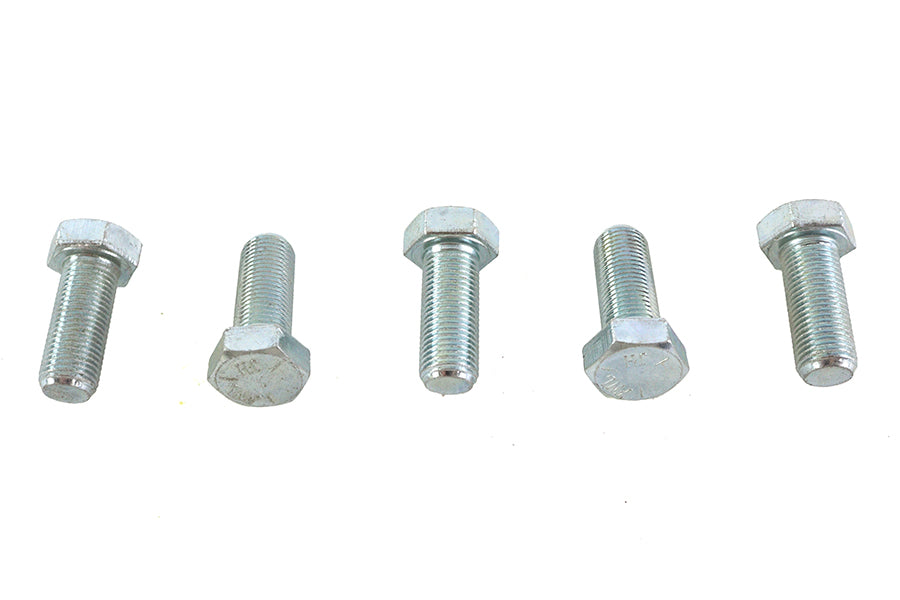 Zinc Hex Cap Bolts 1/2-20 x 1-1/4