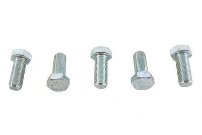 Zinc Hex Cap Bolts 1/2-20 x 1-1/4