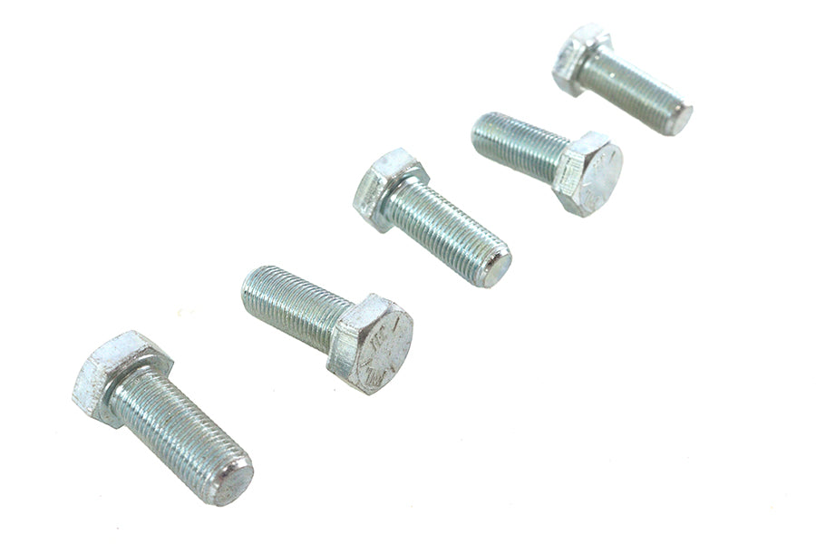 Zinc Hex Cap Bolts 1/2-20 x 1-1/4