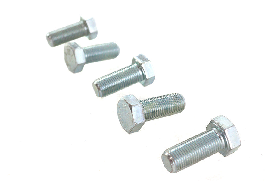 Zinc Hex Cap Bolts 1/2-20 x 1-1/4