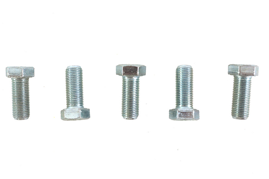 Zinc Hex Cap Bolts 1/2-20 x 1-1/4