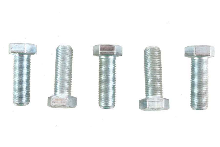 Zinc Hex Cap Bolts 1/2-20 x 1-1/2