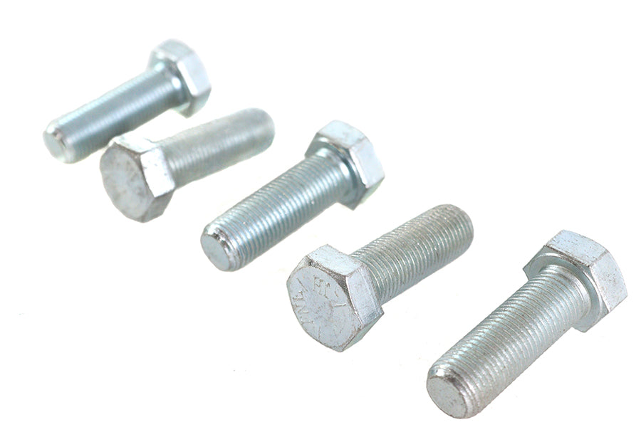 Zinc Hex Cap Bolts 1/2-20 x 1-1/2