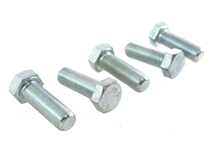 Zinc Hex Cap Bolts 1/2-20 x 1-1/2