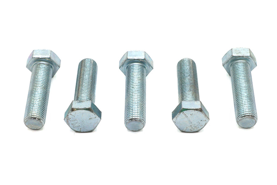 Zinc Hex Cap Bolts 1/2-20 x 1-3/4