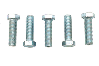 Zinc Hex Cap Bolts 1/2-20 x 1-3/4