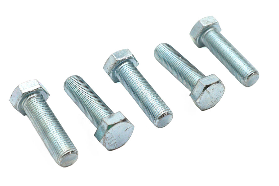 Zinc Hex Cap Bolts 1/2-20 x 1-3/4