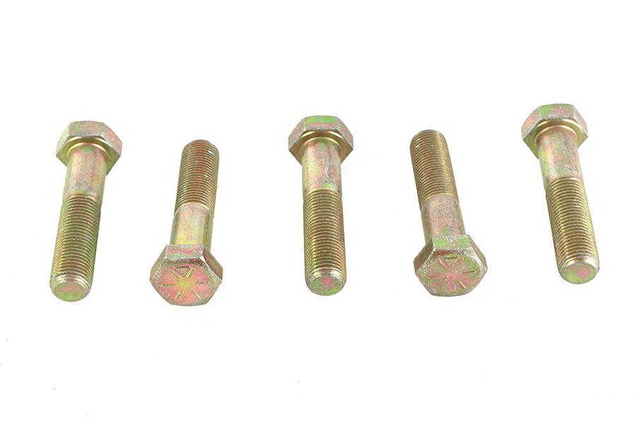 Zinc Hex Cap Bolts 1/2-20 x 2-1/4