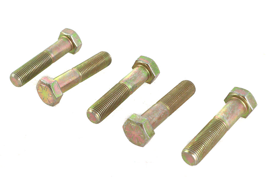 Zinc Hex Cap Bolts 1/2-20 x 2-1/4