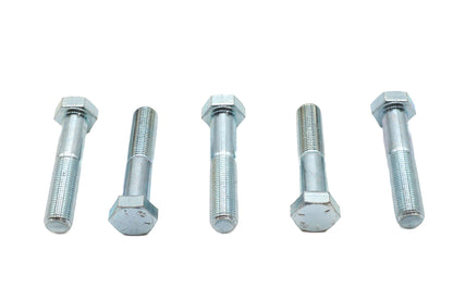 Zinc Hex Cap Bolts 1/2-20 x 2-1/2