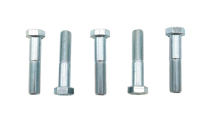 Zinc Hex Cap Bolts 1/2-20 x 2-1/2
