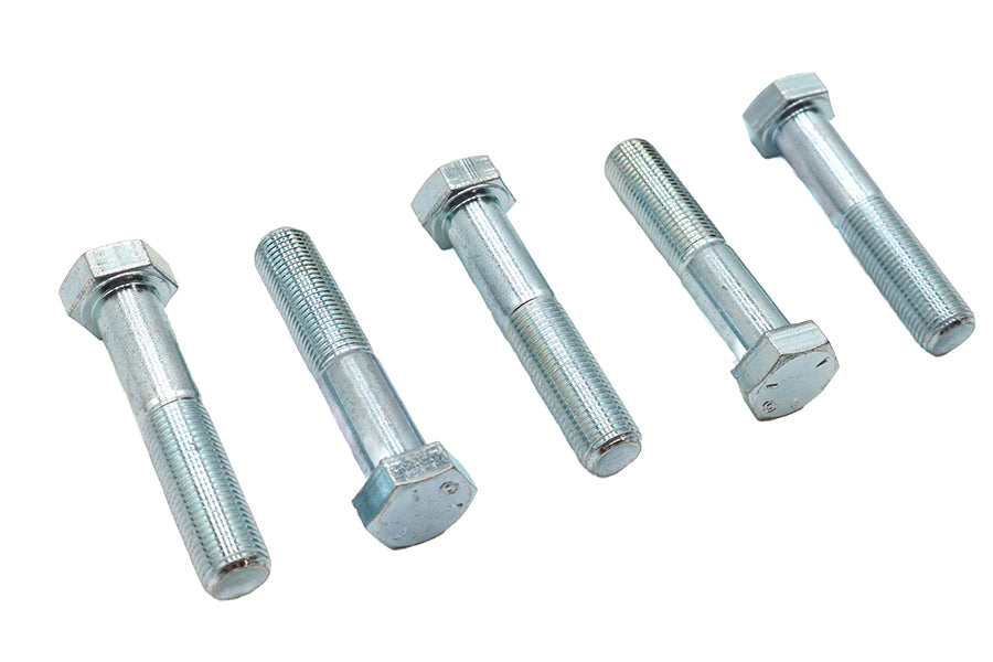Zinc Hex Cap Bolts 1/2-20 x 2-1/2
