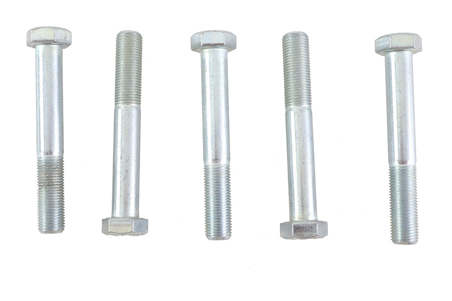 Zinc Hex Cap Bolts 1/2-20 x 3-1/2
