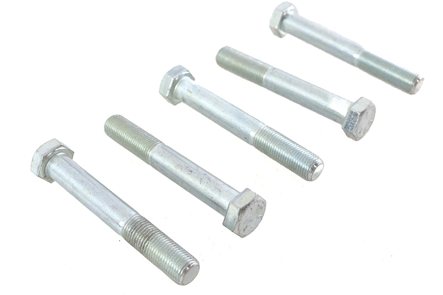 Zinc Hex Cap Bolts 1/2-20 x 3-1/2