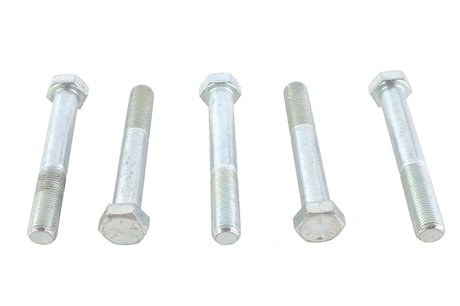Zinc Hex Cap Bolts 1/2-20 x 3-1/2