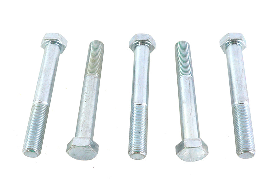 Zinc Hex Cap Bolts 1/2-20 x 3-3/4