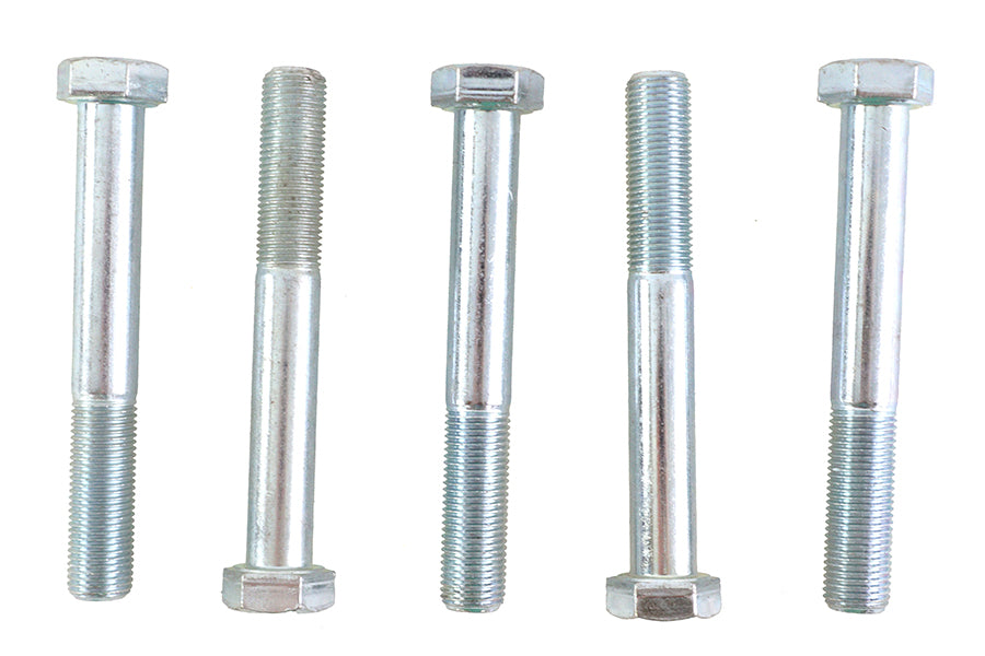Zinc Hex Cap Bolts 1/2-20 x 3-3/4