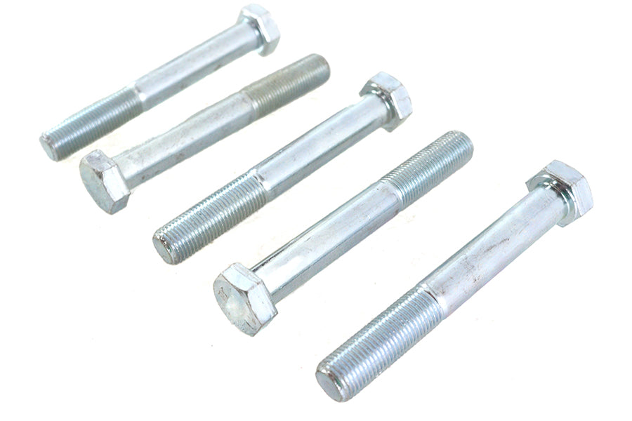 Zinc Hex Cap Bolts 1/2-20 x 3-3/4