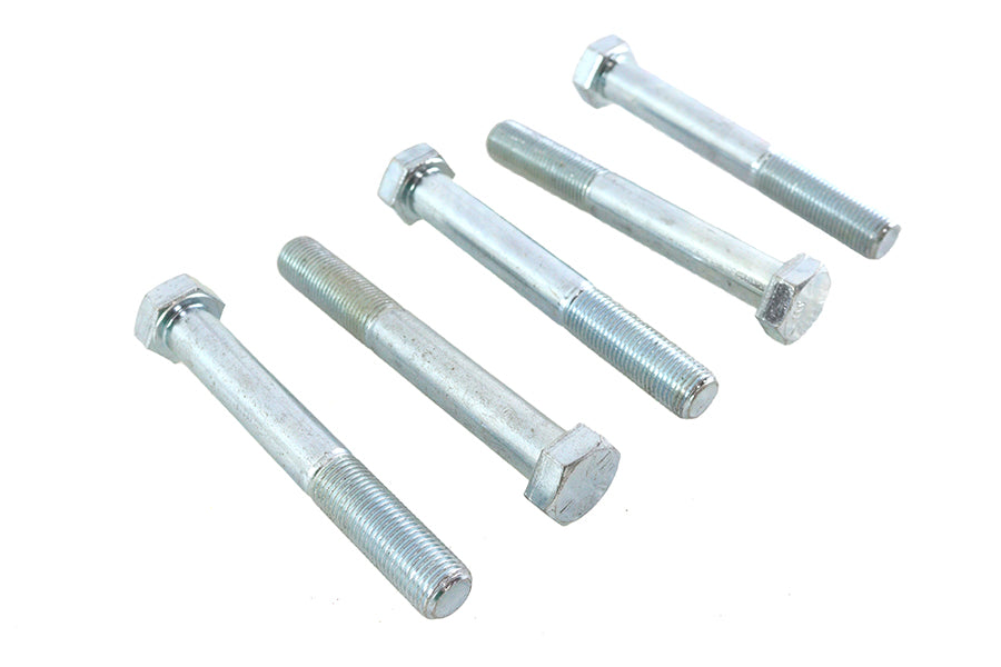 Zinc Hex Cap Bolts 1/2-20 x 3-3/4
