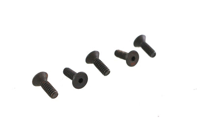 Allen Flat Head Screws Black 6-32 x 7/16",Y
