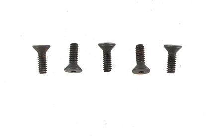 Allen Flat Head Screws Black 6-32 x 7/16",Y