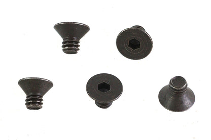 Allen Flat Head Screws Black 1/4-20 x 3/8