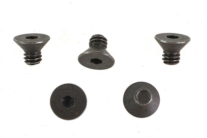 Allen Flat Head Screws Black 1/4-20 x 3/8