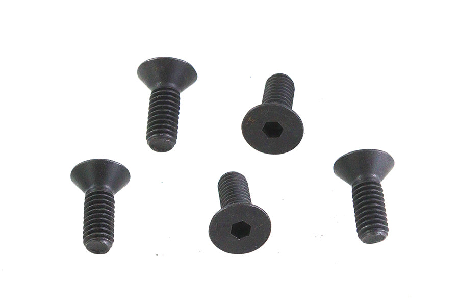 Allen Flat Head Screws Black 5/16-18 x 5/8