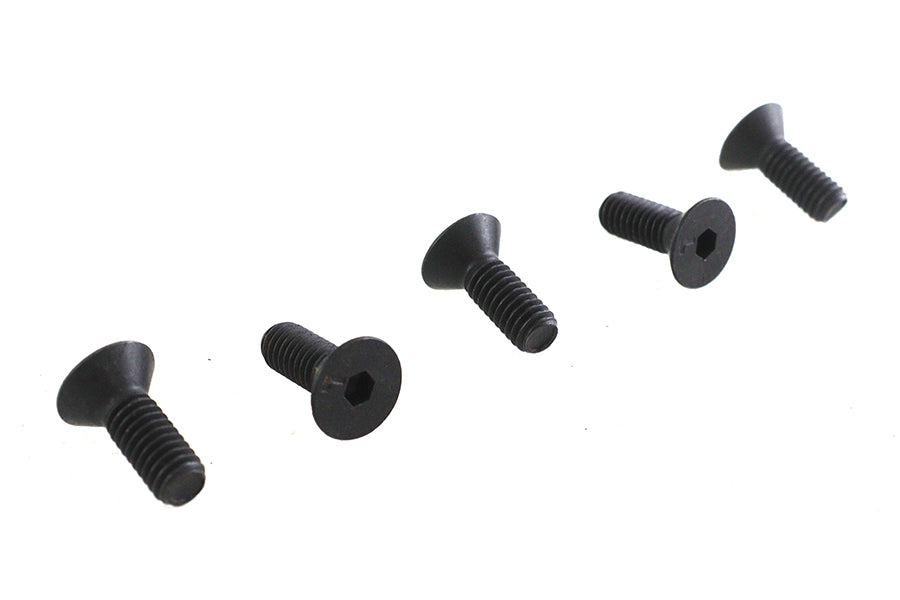 Allen Flat Head Screws Black 5/16-18 x 5/8