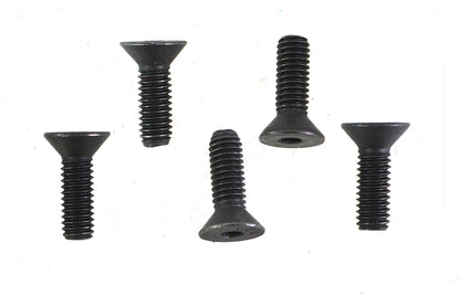 Allen Flat Head Screws Black 5/16-18 x 1