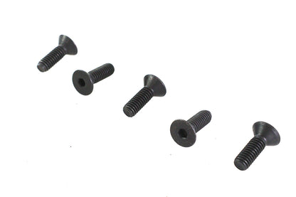 Allen Flat Head Screws Black 5/16-18 x 1