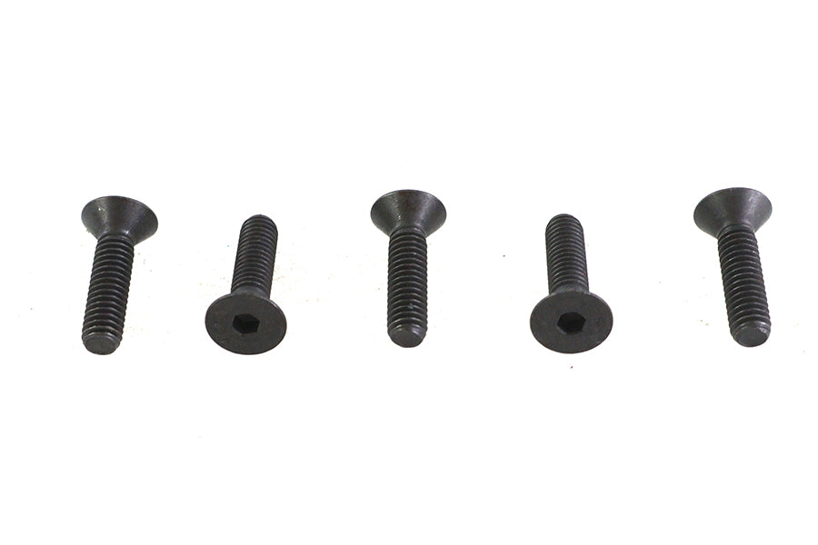 Allen Flat Head Screws Black 5/16-18 x 1-1/4