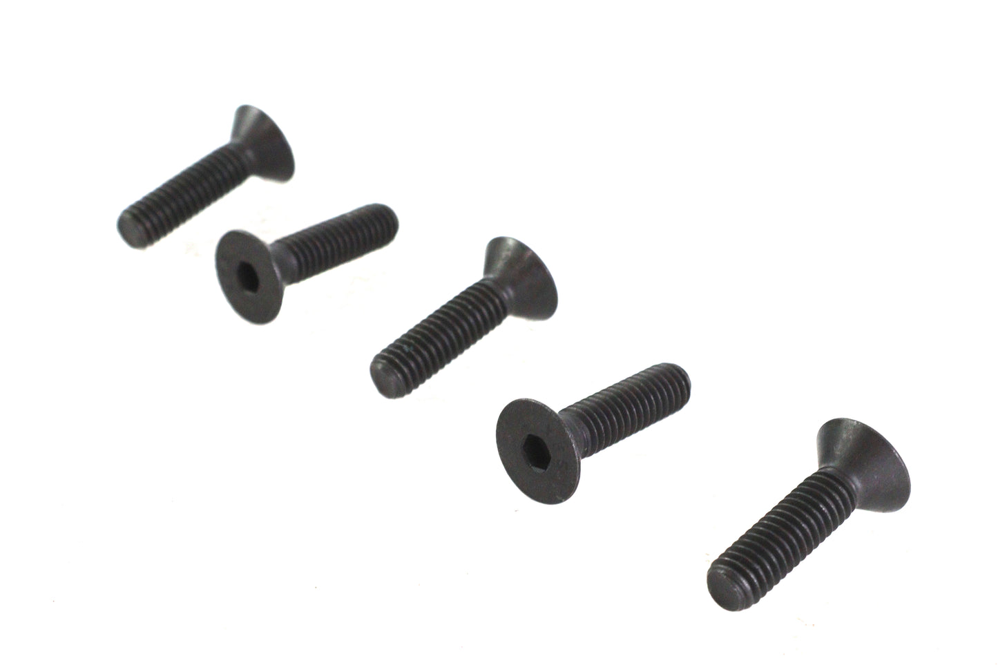 Allen Flat Head Screws Black 5/16-18 x 1-1/4