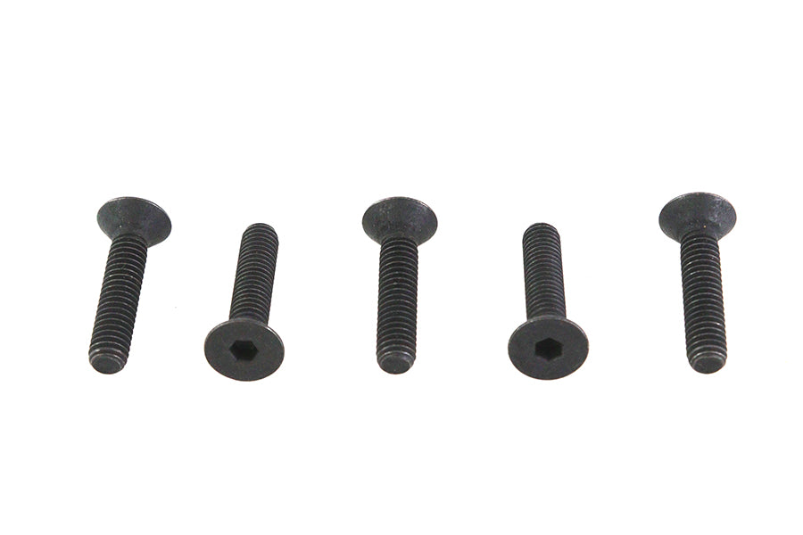 Allen Flat Head Screws Black 5/16-18 x 1-1/2