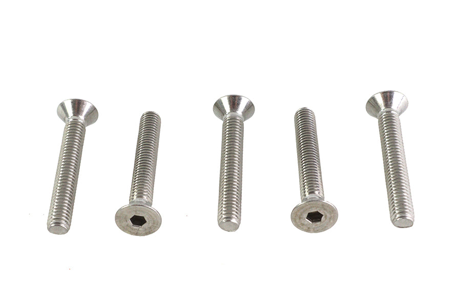 Allen Flat Head Screws Stainless Steel 3/8-16 x 2-1/2