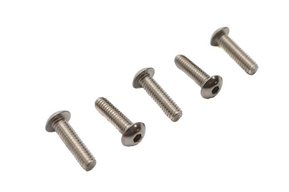 Allen Button Head Screws Stainless Steel 1/4-20 X 7/8",Y
