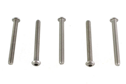 Allen Button Head Screws Stainless Steel 1/4-20 X 2-1/2",Y
