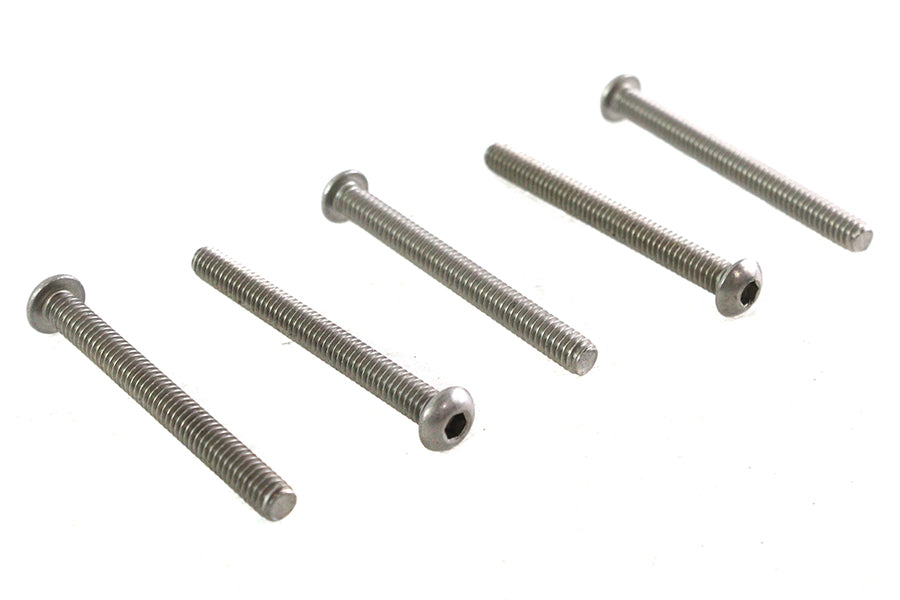 Allen Button Head Screws Stainless Steel 1/4-20 X 2-1/2",Y