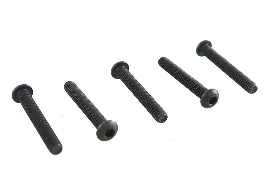 Allen Button Head Screws Black 1/4-20 X 1-3/4",Y