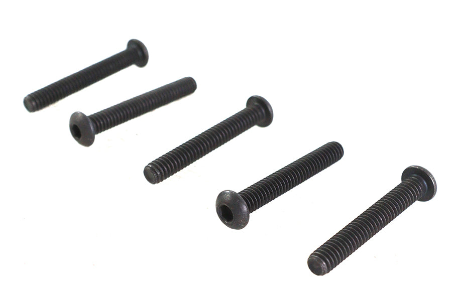 Allen Button Head Screws Black 1/4-20 X 1-3/4",Y