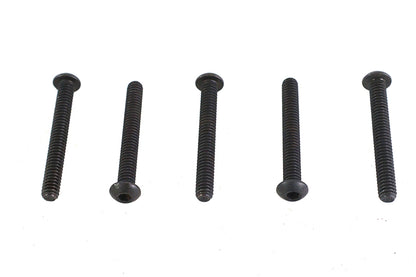 Allen Button Head Screws Black 1/4-20 X 2",Y