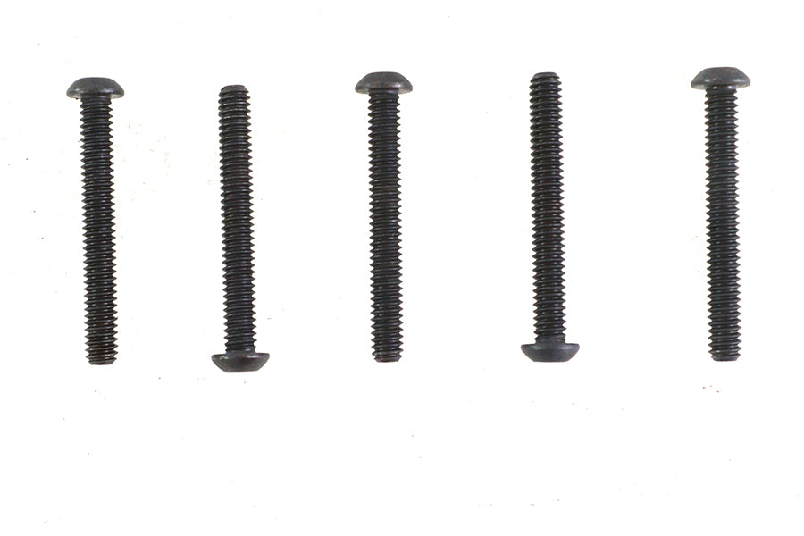 Allen Button Head Screws Black 1/4-20 X 2",Y